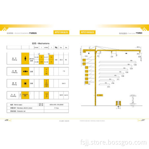 2014 NEW FS6520 (10T)Tower Crane (QTZ160)